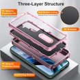 thumbnail image 4 of for Samsung Galaxy S22+ 5G Case, Samsung Galaxy S22+ Phone Case with Built in Kickstand, Shockproof/Dustproof/Drop Proof Heavy Duty Military-Grade Rugged Protective Cover for Samsung Galaxy S22+ 5G, 4 of 8