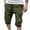 Green, variant on FcBaudy Mens Shorts, Shorts Men Men's Casual Solid Color Casual Drawstring Pockets Elastic Sports Shorts Men Pants