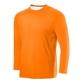 thumbnail image 3 of LOVZFMLL Men's Shirts, Solid Essential Crew Neck T-Shirts, Casual Everyday Versatile for Layering, Relaxed Fit Fall Clothes, 3 of 3