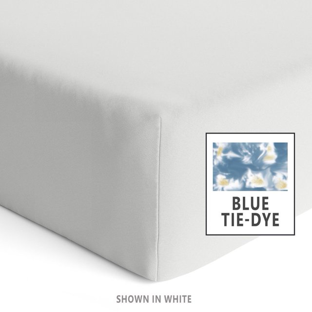 Coccoli Drap de Berceau Modal - Teinture sur Nœuds Bleu