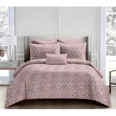 Celestial Comfort Bedsheet - Pink