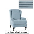 thumbnail image 2 of Amdohai Sofa Covers Wing Chair Elastic Fabric Stretch Couch Slipcover Polyester, 2 of 7