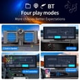 thumbnail image 2 of Thinsony Portable 10.26Inch HD IPS Touchscreen Car Stereo Radio Monitor Car-play Wireless Android Auto 64GB, 2 of 6