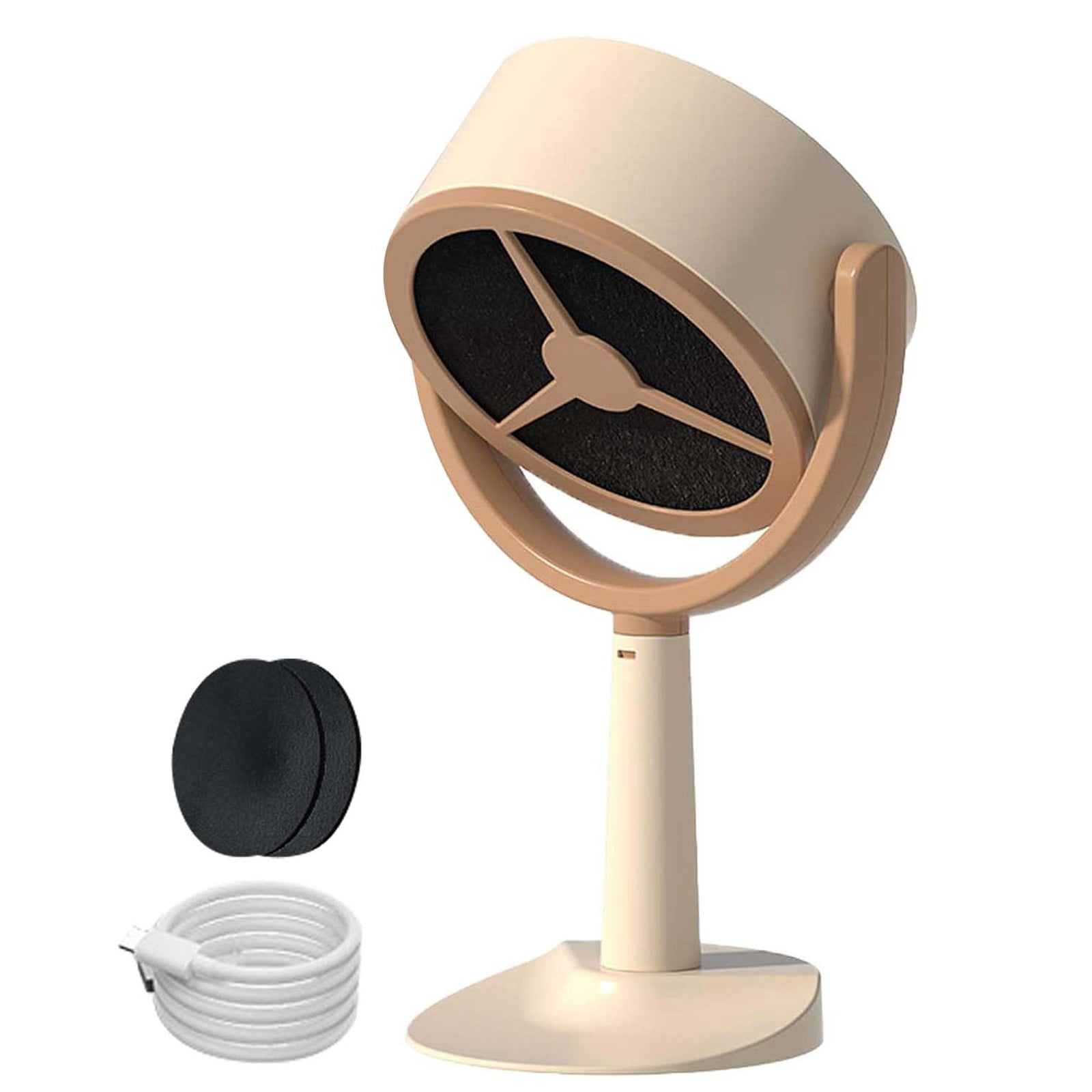 Treadmill Fan compatible with Motor Fan with Flexible Clamp Small Table Top Fan That Plugs in Air Fan Clips Small Isolating Fan Household Small Desktop Range Hood Portable Range Hood Home Kitchen