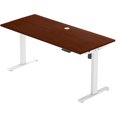 thumbnail image 1 of PROGRESSIVE DESK Standing Desk 48x30 - Electric Adjustable Height Stand Up Desk - One Piece Top, 1 of 9