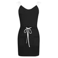 thumbnail image 4 of drppepioner Robe d'Été Femme Décontractée Mode d'Été Taille Poche Camis Sans Manches Robe à Col en V, 4 of 5