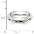 thumbnail image 5 of 14K White Gold 5mm Standard Comfort Fit Band Size 14, 5 of 5