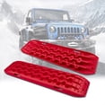 thumbnail image 4 of RUGCEL Tapis de Planche de Traction pour Pneus à 4 Roues Motrices de WINCH à Récupération Rapide d'Urgence, Rouge, 4 of 7