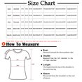 thumbnail image 3 of Pompotops Mode Décontractée pour Femmes Col en V Manches Longues Imprimé Étoile T-Shirt Blouse, 3 of 4