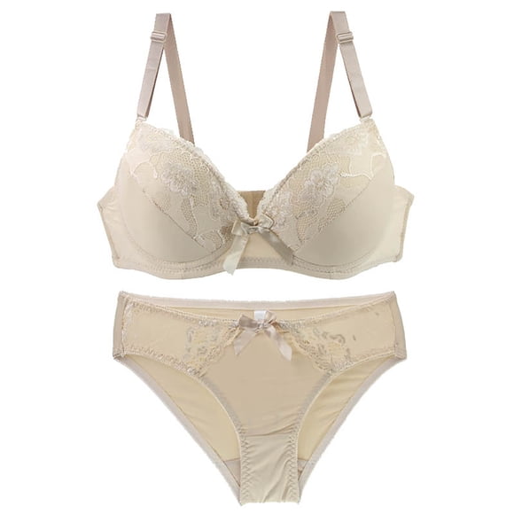 Sexy Womens Lingerie Womens Sexy Lace Bra And Panties Summer Thin Comfortable Breathable Base Lingerie Set