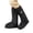 Black-5057, variant on Rainproof Shoe Covers, High Top Boot Protectors for Outdoor Activities, Non-Slip Sole, Durable Waterproof Footwear, Easy to Carry and Store, All-Day Dry and Clean Shoes