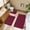 Red#5, variant on pstuiky 1-Piece Bath Mat Set Ultra Soft Coral Fleece & Latex Non-Slip Backing Super Absorbent & Quick Dry Machine Washable Includes 1"X16", 24"X16", 20"X32" Rugs