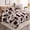 brownwhitecow, variant on EASTIN Plush Shaggy Fuzzy Duvet Cover Set Black White Cow Print Soft Crystal Velvet Twin Bedding Set (1 Faux Fur Duvet Cover + 1 Faux Fur Pillowcases)