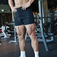 thumbnail image 4 of LYMAYTER Men's Gym Running Shorts 3 Inch Basketball Running Quick-Dry Stretch Shorts for S-3XL, 4 of 10