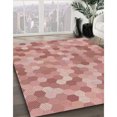 thumbnail image 2 of Ahgly Tapis Rectangulaire d'Intérieur à Motifs Rouge Cerise, 7 Pieds x 9 Pieds, 2 of 6