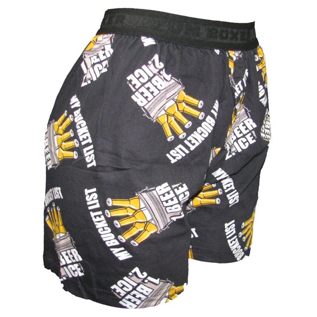 Men's' Underwear Fun Print Briefs Adult Boxer Shorts