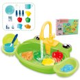 thumbnail image 1 of ziyahi Electric Sink And Water Play Toys Simulated Kitchen Sink For Educational Fun Reliable And Safe green, 1 of 6