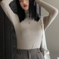 thumbnail image 4 of Women's Tops Long Sleeve Shirts Slim Casual Pullovers Tee Basic Tops, 4 of 5