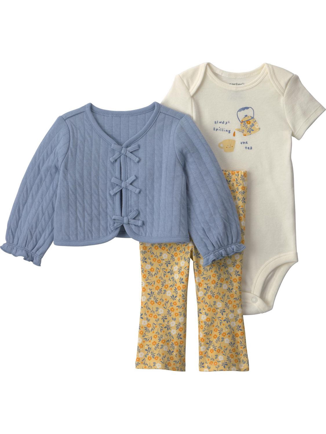 Carter's Child of Mine Baby Girl 3-Piece Cardigan Set