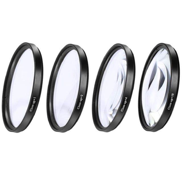 Milaget 4 Pieces Close-up +1 +2 +4 +10 Accessory Accessories 37mm