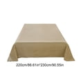 thumbnail image 3 of 1 Pce Drap de Lit en Polyester Uni 86,6 X 90,6 Pouces - Drap-Housse Doux Lavable Résistant à la Décoloration pour Matelas Standard, 8 Options de Couleur, Extra Profond, YISHFHP, Multicolore, 3 of 8