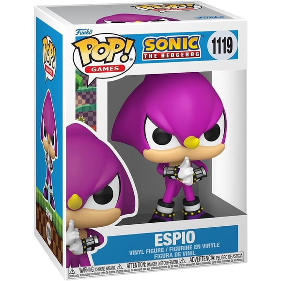 Pop Games Sonic The Hedgehog 3.75 Inch Action Figure - Espio #1119