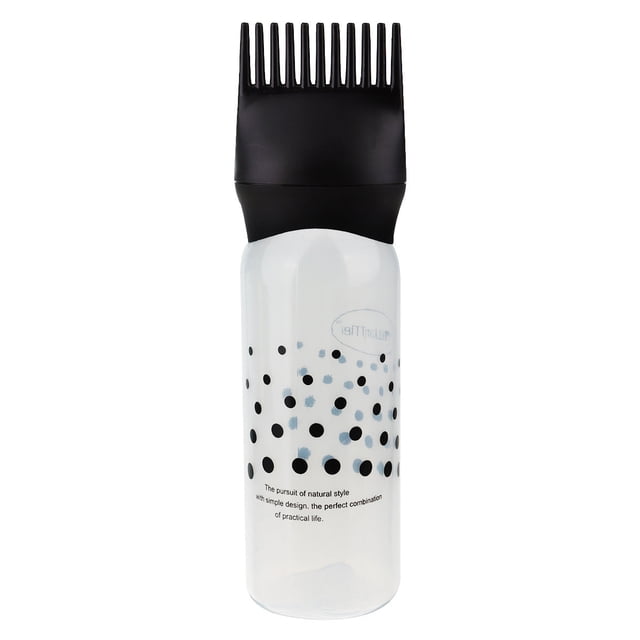Hot Hair Bottle Applicator Brush Dispensing Salon Hair Coloring Hair Washing