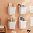 thumbnail image 2 of Wall Mounted Storage Organizer for Bathroom Bedroom and Kitchen - Versatile Shelf for Remote Control Accessories and More, 2 of 8