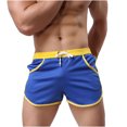 thumbnail image 1 of Men's Athletic Shorts Summer Drawstring Quick Dry Lightweight Running Workout Gym Beach Lounge Shorts with Pockets, 1 of 5