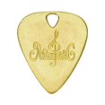 thumbnail image 1 of Bunblic Guitar Pick Musical Instrument Pick Handmade Sturdy Guitar Accessories Professional for Ukulele Bass Banjo Classical Gold, 1 of 8
