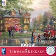 thumbnail image 1 of Thomas Kinkade - "Hometown Firehouse" - 1000 Pc Casse-tête, 1 of 2
