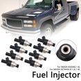 thumbnail image 3 of 8 Pcs Injecteur de Carburant 17109596 Compatible avec Chevrolet Compatible avec GMC 7.4L V8 1996-2000 83211150, 3 of 15