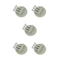 thumbnail image 3 of kurtrusly Rotatable Adhesive Hook Strong Bearing Capacity Stick Hooks Kitchen Supplies Hooks Wall-Mounted Key Holder Towel Storage Racks Green 5Set, 3 of 6