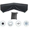 thumbnail image 3 of Housse Imperméable pour Canapé Sectionnel de Patio, Protection Complète, 3 of 5