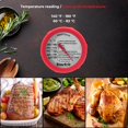 thumbnail image 2 of Starfrit Meat Thermometer, Easy-To-Read Dial, Meat Temperature Guide, Silicone Rim, Accurate Readings, 2 of 8