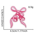 thumbnail image 2 of weibbin Bow Patches - Embroidery Bow Iron on Patch for Clothes Iron on Bows Cute Bow Patch Sticker Embroidered Applique for Sewing Jeans Shirt Hat Jacket Clothing Backpack, 2 of 6