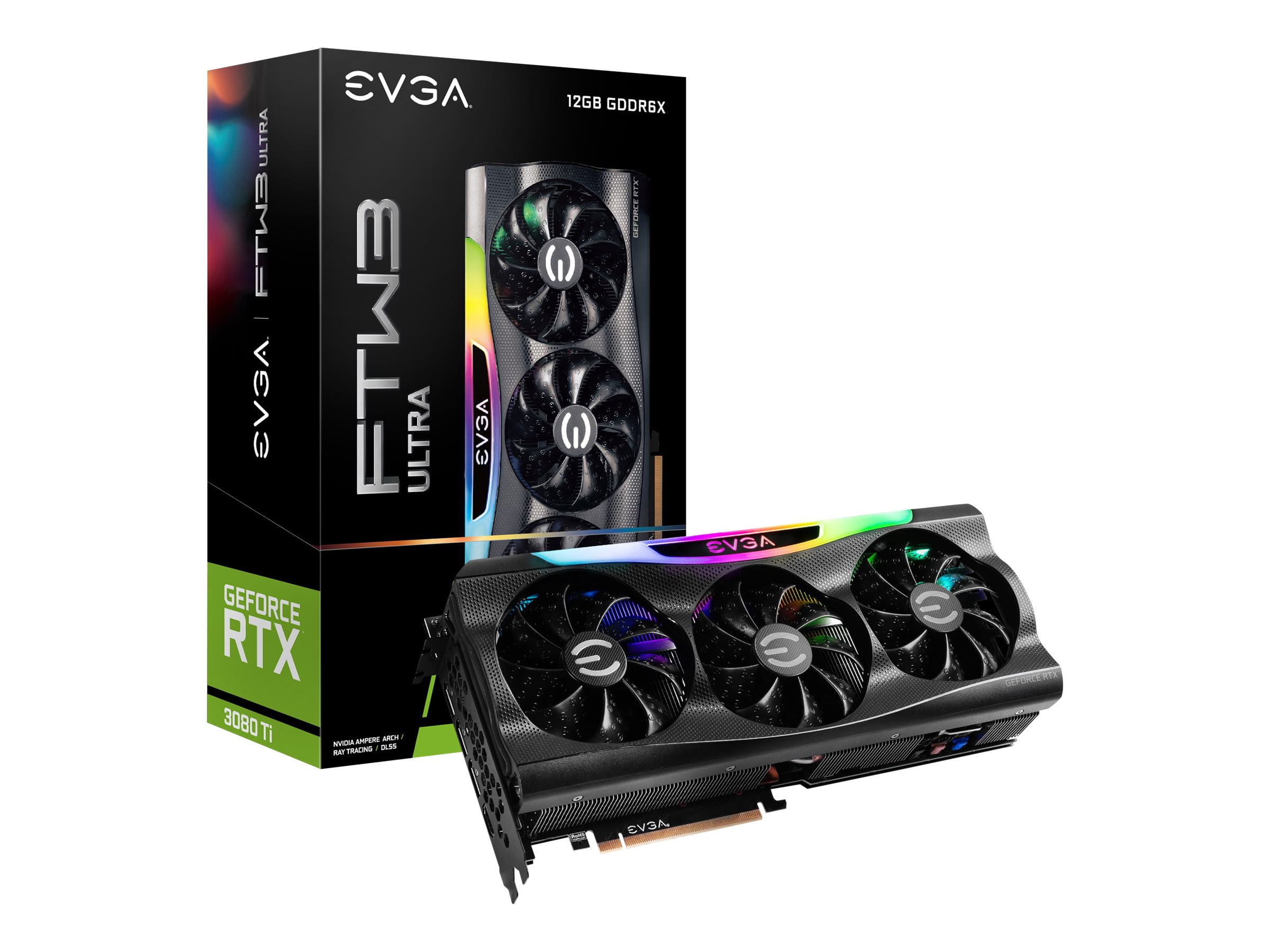 美品 EVGA GeForce RTX 3080 Ti FTW3 ULTRA EVGA GeForce RTX 3080 Ti FTW3 ULTRA GAMING - Graphics card - GF