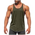 thumbnail image 2 of Plebaso Cotton Tank Tops for Men Workout Sleeveless Muscle Shirts Lightweight Summer Athletic Running Tee, 2 of 7