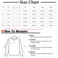thumbnail image 2 of Rbaofujie Chandails pour Femmes Automne Femmes Rayé Décontracté Imprimé Col Rond Manches Longues Haut Chandails Amples Bleu Chandail à Capuchon pour Filles, 2 of 4