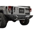 thumbnail image 3 of Fits 2007-2018 Jeep Wrangler JK DV8 Offroad Bumper RBSTTB-10 Modular Design; Direct Fit; Mounting Hardware Included; Full Width; With 7/8 Inch D-Ring Shackles; With Flush LED Lights, 3 of 5