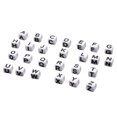 thumbnail image 3 of 100Pcs English Letters Beads DIY Square Beads Children Acrylic Jewelry Accessory, 3 of 8