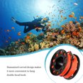 thumbnail image 4 of Xingzhi Dive Reel Professional Safety High Density Rope Lightweight Tech Spool with Snap Hook Swimming Accessories Equipment Black, 4 of 6