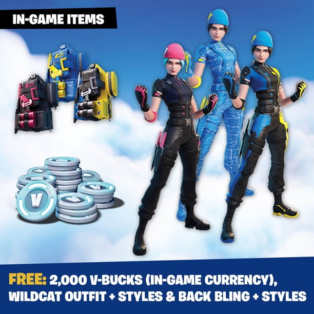 Nintendo Switch Fortnite Wildcat Edition and Game Bundle: Limited