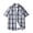 Black, variant on Posijego Plaid Short Sleeve Shirt for Men Casual Button down Shirts Summer Lightweight Work Dress Shirts
