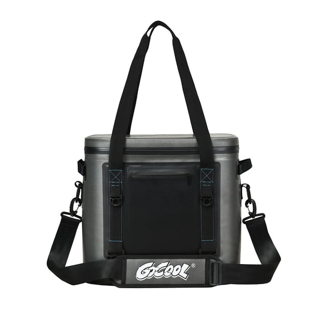 Gymax 38 Cans Portable Cooler Bag Leak-Proof Insulated Water-Resistant For Camping
