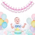 thumbnail image 4 of Happy Birthday Banner For Birthday Party Happy Birthday Decorations Happy Birthday Sign Pink 9.8ft Type7, 4 of 8