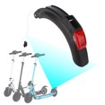thumbnail image 3 of Zyyini Rear Mudguard,8in Electric Scooter Rear Mud Guards Mudguard Baffle with Tail Light For Kugoo Series,8in Electric Scooter Rear Mud Guards, 3 of 10