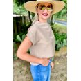 thumbnail image 4 of a.Jesdani Essential Oatmeal Casual Top - Style Meets Comfort, Every Day, 4 of 8