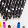 thumbnail image 3 of yeacher 36 Colors Dual Tip Brush Pens Art Markers Set Brush and Fine Tips Colored Pens for Children Adults Artists Drawing Sketching Coloring Calligraphy Hand Lettering Journaling Planner Art Projects, 3 of 8