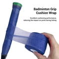 thumbnail image 4 of Badminton Grip Cushion Wrap,Badminton Grip Cushion Wrap 60mm Width 20m Length Excellent Shock Absorption Tennis Racket Grip Tape Backing Film, 4 of 7